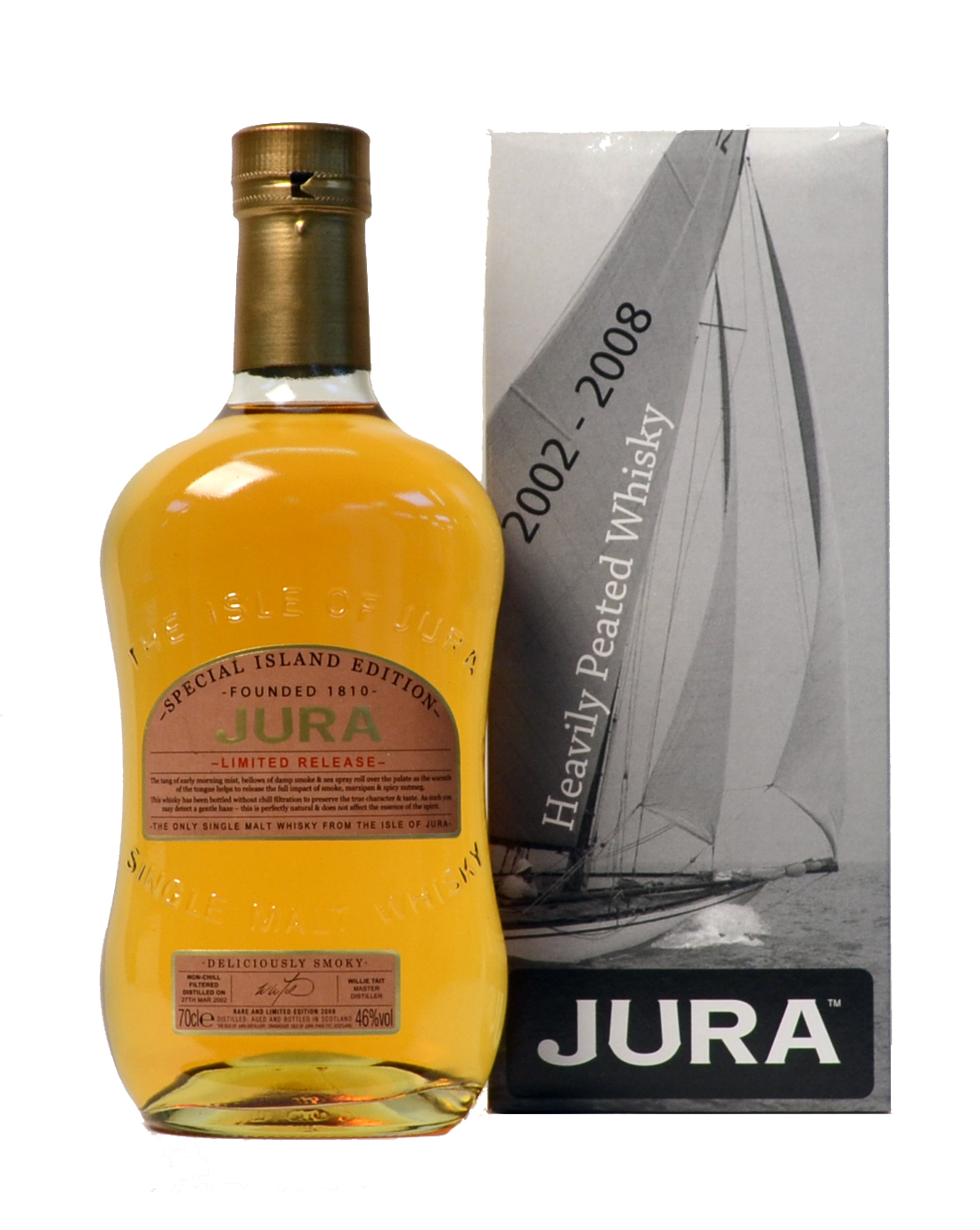 Isle of Jura 2002 Deliciously Smoky