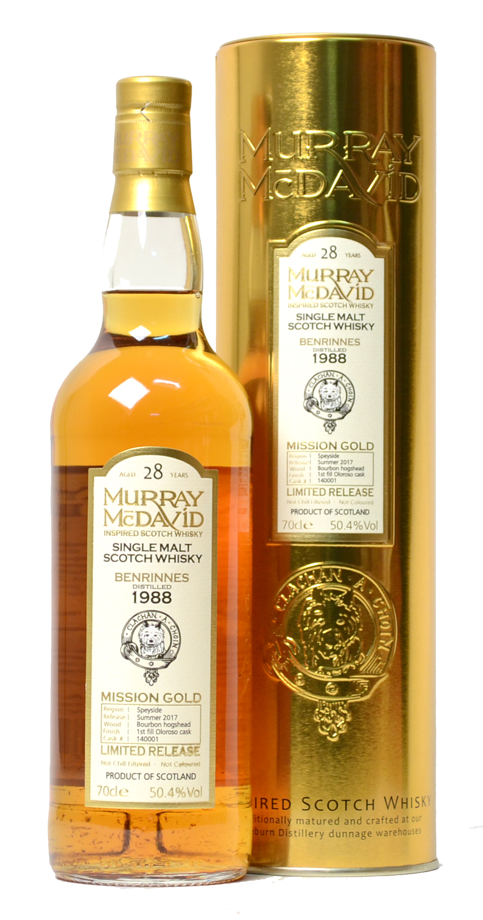 Benrinnes Mission Gold - Limited Release