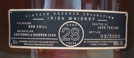 Teeling Rum The Nectar 21Y cask 100050 52.6°